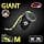 Flexi Giant Retractable Leash (Ribbon), Ergonomic Durable and Tangle-Free, for Dogs up to 25 kg, 8 m, Medium, Black/Neon - Image 3