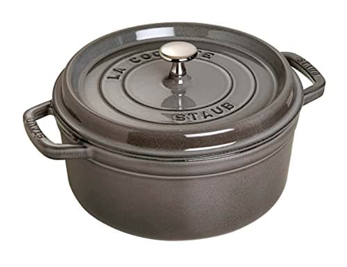 STAUB Casserole 3.8 L Round Cast Iron Baking Dish - Image 2