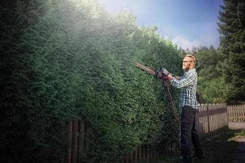 Einhell Electric Hedge Trimmer GE-EH 7067 (700 W, Cutting Length 67 cm, Protective Sheath, Anti-Cable Pulling) - Image 4