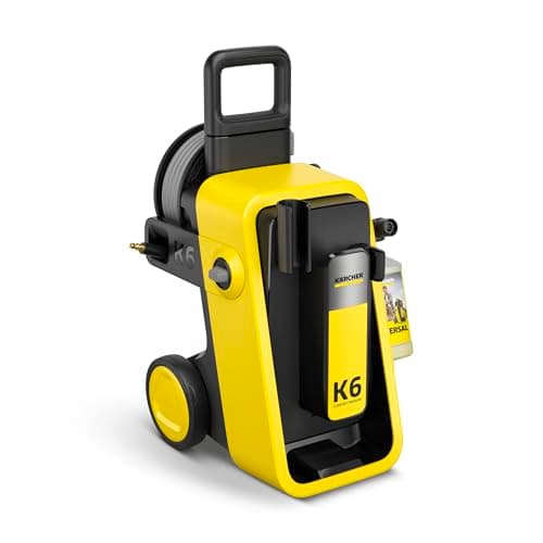 Kärcher K 6 Comfort Premium Pressure Washer, Pressure: 160 Bar, Flow Rate: 510 l/h, Surface: 50 m²/h, Weight: 18.2 kg, High Pressure Hose, Reel, 4-in-1 Multi Jet Nozzle - Image 2