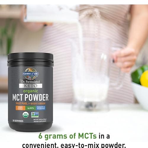Garden of Life Dr Formulated Keto Organic MCT Powder - 300g - Image 6