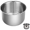 3 Litre Stainless Steel Inner Saucepan Compatible with Instant Pot, Rice Pot, 304 Stainless Steel Inner Bowl Non-Stick, Durable Pots for Multicookers, Easy - Image 2