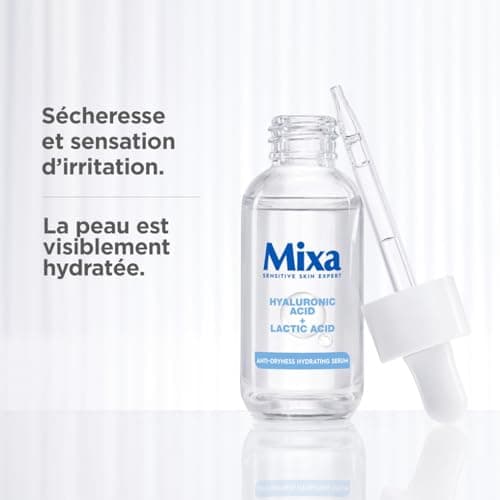Mixa - Sérum Concentré Réhydratant - Pour Peaux Déshydratées et Sensibles - Enrichi en Acide Hyaluronique et Lactique - 30 ml - Image 7
