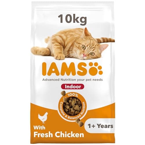 IAMS Advanced Nutrition - Premium Dry Food for Indoor Cats - 100% Complete and Balanced - Tuna - Non-GMO - Artificial Flavour Colouring - Resealable Bag 10 kg - Image 3