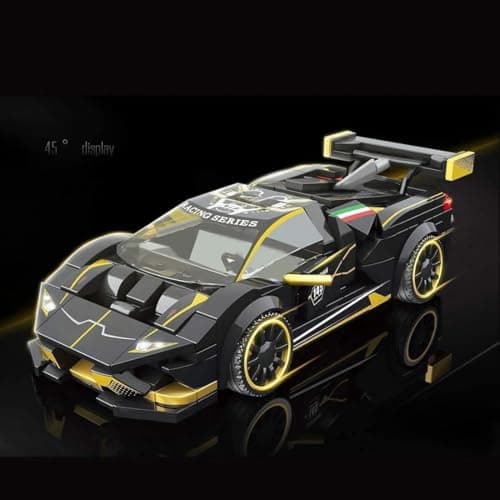 Technic Sports Car Building Kit for Lambo Speed Champions EVO, 360 Pieces Supercar Race Car Model Kids, Compatible with Lego Technic - Image 6