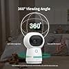 Aqara 2K PT Indoor Camera WiFi 2.4/5 GHz Hub G3, Face and Gesture Recognition, Infrared Remote Control, 360° Camera, Works with HomeKit Secure Video, Alexa, Google Assistant, IFTTT - Image 6