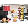 Héra CH0023 - Rotating Rotating Capsule Holder for 20 Nespresso Vertuo Capsules Chrome Steel - Image 4