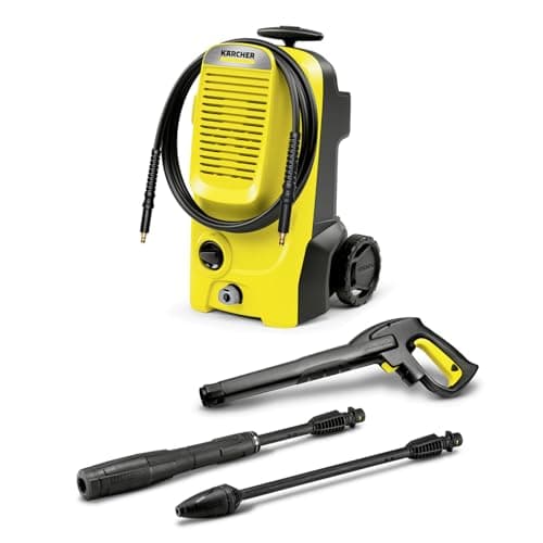 Kärcher K 5 Classic Pressure Washer, Pressure: Max. 145 Bar, Flow Rate: 500 l/h, Surface Area: 40 m²/h, Water Filter, Weight: 5.6 kg, Hose and High Pressure Gun, Rotabuse, Lance - Image 6