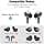Silicone Earbuds for Galaxy Buds Pro 3 - Silicone Tips for Samsung Buds Pro 3, Compatible with Samsung Galaxy Buds Pro 3 Replacement Accessories, L/M/S (3 Pairs) Black - Image 3