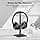 New Bee Universal Over Sennheiser Sony Audio-Technica Bose Shure AKG Headset Gaming Headset Display Stand - Aluminium + TPU + ABS - Black - Image 4