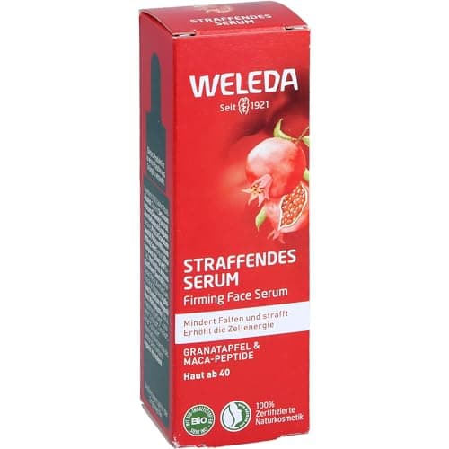 WELEDA straffendes Serum Granatapfel & Maca-Peptide mindert Falten & strafft, 30 ml Solution - Image 6