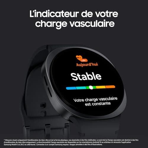 Samsung Galaxy Watch8, Smart Watch, Running Coach, Sleep Coach, Galaxy AI, Bluetooth, 44 mm, Silver, 25W Fast Mains Charger Included, FR Version - Image 7