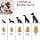 Ferplast Jouet Chien, Distributeur Croquettes ou Friandises, en Caoutchouc Naturel Durable à Mâcher, Arôme de poulet, Rebondissant, Lancer et rapporter, CRAZY BELL Jouets pour Grand Chien, Orange - Image 4