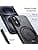 JETech 360 Degree Rotating Ring Case for iPhone 16 6.1 Inch with Camera Control Button, Compatible with MagSafe, Slim Case Cover with Stand & Ring Holder (Black) - Image 7