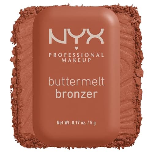 Nyx Professional Makeup - Compact Powder Bronzer - Bronze Up to 12H Without Transfer - Ideal for all skin tones - Vegan formula - Buttermelt Bronzer - Shade: Butta D Down - Image 2