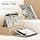 MoKo Universal Case for 6" 6.8" 7" Kindle eReaders Fire Tablet - Kindle/Kobo/Voyaga/Lenovo/Sony Kindle E-Book E-Reader Tablet, PU Case with Adjustable Stand and Hand Strap, Vintage Butterfly - Image 5