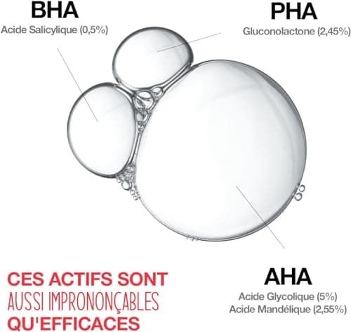 Neutrogena | Sérum Visage Quotidien Anti-Boutons+ (tube de 30 ml) – Soin visage à l'acide salicylique + 10% AHA/PHA – Sérum anti-imperfections sans parfum pour aider à éliminer les boutons - Image 4