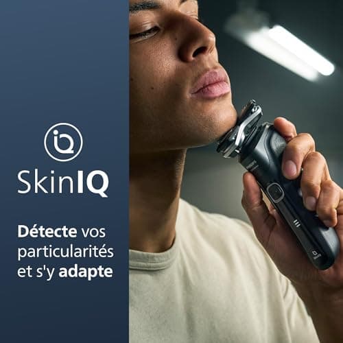 Philips Wet & Dry 5000 Series Men's Electric Shaver with Retractable Trimmer, Cleaning Station, Travel Case and Quick Clean Cartridge (Model S5898/50) - Image 6