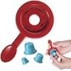 Coffee Pod Recycler, Coffee Pod Opener, Compatible with Original Nespresso Pods, Eco-Friendly, Reusable, Small, Lightweight, Zero Waste (Red) - Image 2