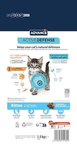 Advance Cat Kitten Kitten Kitten with Chicken 1.5 kg - Image 4