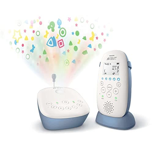 Philips AVENT SCD735/26 Video Baby Monitor 330m Radio Blue/White - Baby Monitor (330m, Digital, 50m, 330m, Radio, Blue, White) - Image 2