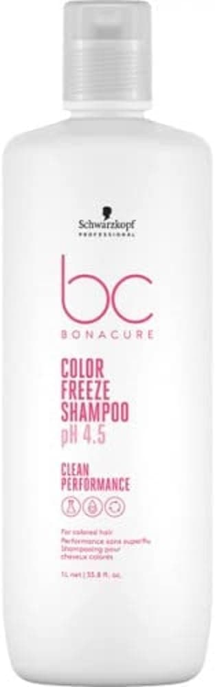 Schwarzkopf PROFESSIONAL BONACURE Micellar Rich Shampoo pH 4.5 Color Freeze 1 Litre