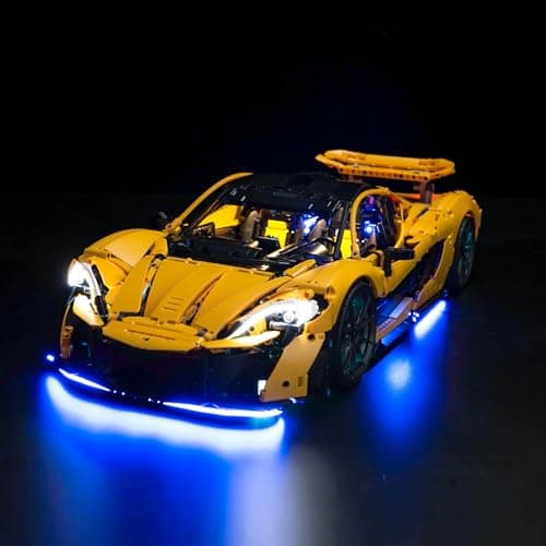 LED Lighting Kit for Lego Technic 42172 McLaren P1, Decorative Lighting Kit, Creative Toy, Standard Version (No Model) - Image 2