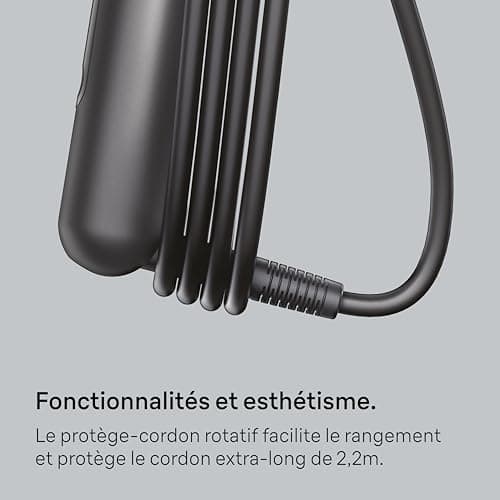 Braun HD4.2 Hair Dryer, High Performance Hair Dryer with Diffuser and Concentrator, Super IONTEC Technology, 2100W HTDC Motor with 3 Heat Modes and 3 Speed Modes, BRHD425E - Image 7
