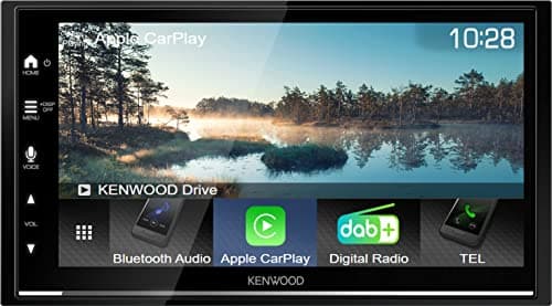 KENWOOD DMX7722DABS - 6.8" Digital AV Media Receiver with Wireless CarPlay and Android Auto (4 x 50W, DAB+/FM, BT, 3 Pre-Out 2.5V, USB, iPod/iPhone Control) - Image 3