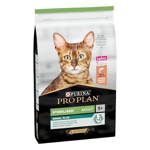 PURINA PRO PLAN | Renal Plus | Cat | Complete Dry Food for Sterilized Adult Cats | Helps maintain healthy kidney function and urinary system | Salmon | Bag | 10 kg - Image 4