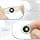 6 Pairs of Replacement Silicone Tips for Samsung Galaxy Buds 2 - Fit in Case Tips (Black, SML) - Image 5
