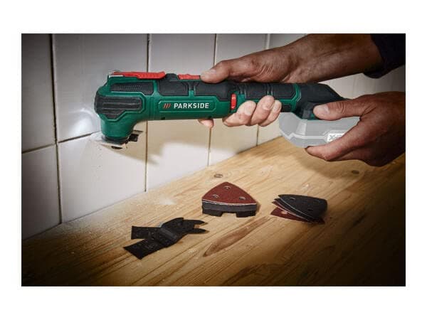 Parkside PAMFW 20-Li B2 20V Cordless Multi Tool - Highly Versatile Oscillation Technology for Sawing, Cutting, Scraping and Sanding - Image 6