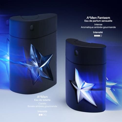 MUGLER - A*MEN FANTASM Eau De Parfum Rechargeable Pour Lui - Parfum Pour Homme - Gourmand, Aromatique et Ambré - Tenue Longue Durée - Spray Vaporisateur - Image 5