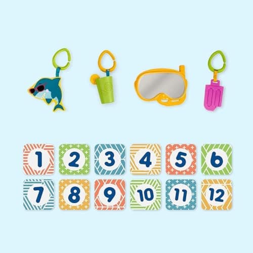 Fisher-Price Fun Pool Activity Mat for Baby with Removable Toys, Suitable for Tummy Play from Birth, GRR44 - Image 6