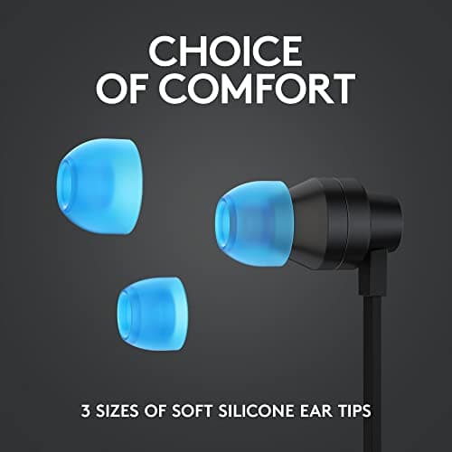 Logitech - G333 in-Ear Gaming Headphones Black - Image 6