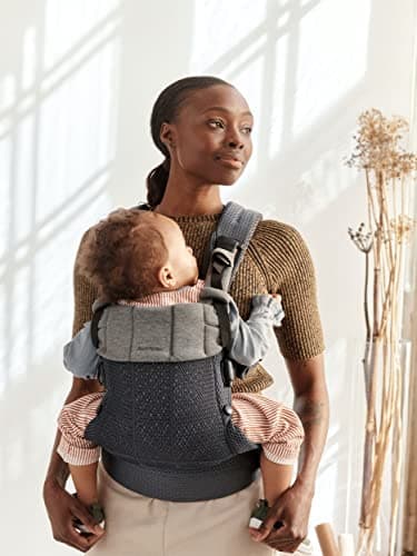 BabyBjörn Harmony Baby Carrier, Mesh 3D, Anthracite - Image 6