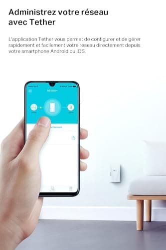 TP-Link WiFi Repeater 6 RE500X, Powerful AX1500 Mbps Amplifier, Gigabit Ethernet Port, Covers up to 100 m², Compatible with Internet Boxes, Enjoy Without Changing Your Box - Image 7