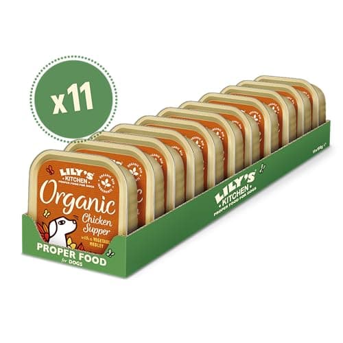 Lily's Kitchen Made from natural ingredients Wet food tray for adult dogs Organic Chicken 11 x 150g - Image 5