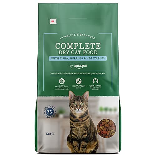 by Amazon Croquettes complètes pour Chats Adultes au Thon et Hareng,10kg, Lot de 1 - Image 2