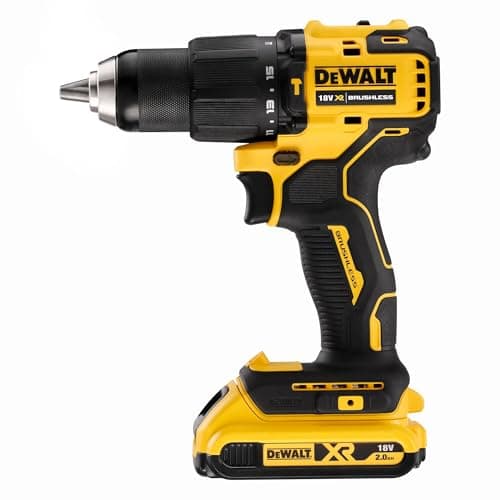 DEWALT - Cordless XR 18 V Brushless Impact Drill, Includes 2 x 2Ah Batteries, 1 x Charger and 1 x Transport Case, DCD709D2T-QW - Image 3