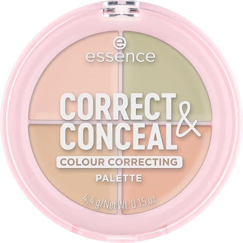 Essence Cosmetics Correct and Conceal Colour Correcting Palette - Eye Enhancing, Colour Correction, Instant Result, Natural (4.5g) - Image 2