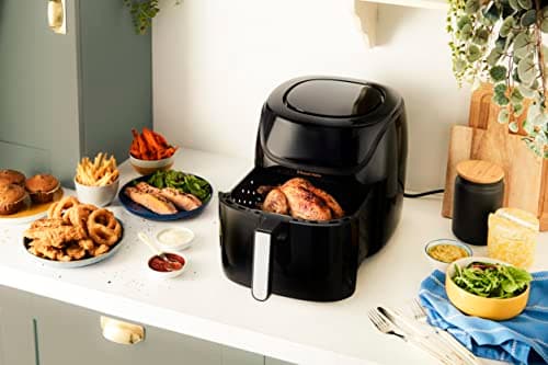 Russell Hobbs Air fryer 4L [7-in-1 Multicooker, 10 Programmes] Oil-free Deep Fryer with Rapid Air (Cooked Grill, Roast & More, Touch, Temperature Control, Dishwasher) Airfryer 27160-56 - Image 6