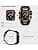 ULTIMAL Bracelet robuste pour Apple Watch 44 mm/45 mm - Compatible avec Apple Watch Series 9/8/7/6/5/4/SE/SE2/SE3 - Étui de protection anti-choc de niveau militaire, spécialement conçu pour iWatch - Image 3