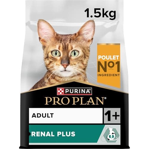 PURINA PRO PLAN | Renal Plus | Cat | Complete Dry Food for Sterilized Adult Cats | Helps Maintain Healthy Kidney Function and Urinary System | Chicken | Bag | Pack of 6 x 1.5 kg - Image 2