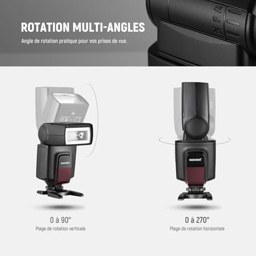 NEEWER TT560 Flash Speedlite Compatible with Canon Sony Nikon Panasonic Olympus Pentax and Other DSLR, Studio Lighting, Digital Camera, with Shoe Standard Accessory Holder - Image 7