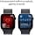 Apple Watch Series 10 [GPS, 46MM] - Glossy Black Alluminum Case with Ink Sport Loop Strap, One Size (Refurbished) - Image 6