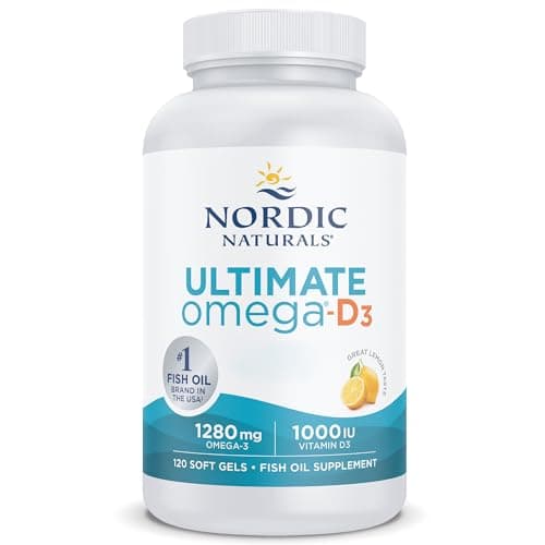 Nordic Naturals, Ultimate Omega-D3, 1280mg Omega-3, with EPA, DHA and Vitamin D3, High Dosed, Lemon Taste, 120 Soft Capsules, Lab Tested, Soy Free, Gluten Free, Non-GMO - Image 3