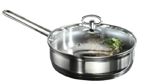 Karcher Jasmine Saucepan Set (Stainless Steel, 20 Pieces, Including Glass Lid and Stainless Steel Bowl Set, Induction) - Image 5