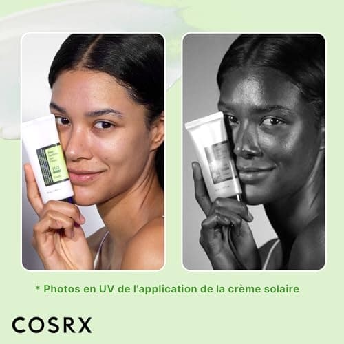 COSRX Aloe Soothing Sun Cream SPF 50 Crème solaire hydratante à l'aloe vera pour tous les types de peau, visage et corps Coréen - Image 9