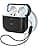 ESR AirPods 4 Case, Compatible with AirPods 4 Gen (2024) (USB-C), Compatible with MagSafe, Drop Protection Cover with Drawstring, Magnetic Cover, Orbit Hybrid Series, Black - Image 2